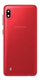 Tampa Traseira Galaxy A105 A10 Vermelho Original - B.6